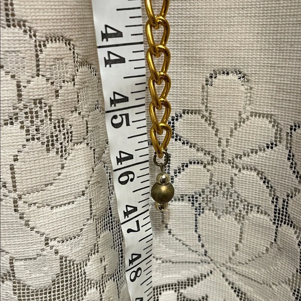 Vintage Cato Gold and Silver Pendant Belt Adjustable